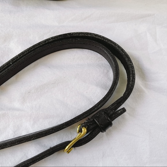 COACH VINTAGE Black MINI WINNIE CROSSBODY SATCHEL BAG 9023 - Picture 9 of 13